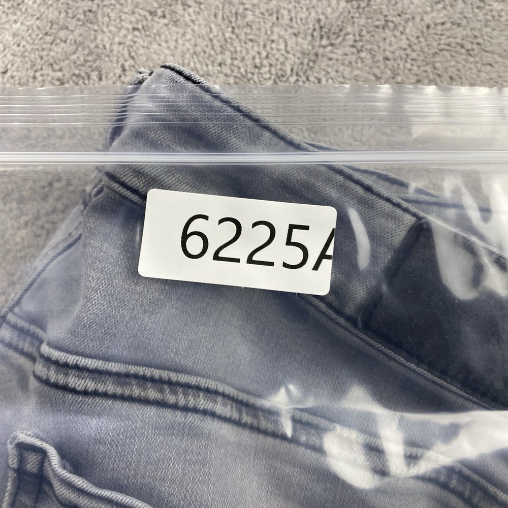 American Eagle Super Stretch Hi-Rise Jegging Pants Womens 12 R‎ Gray Distressed - Picture 15 of 15